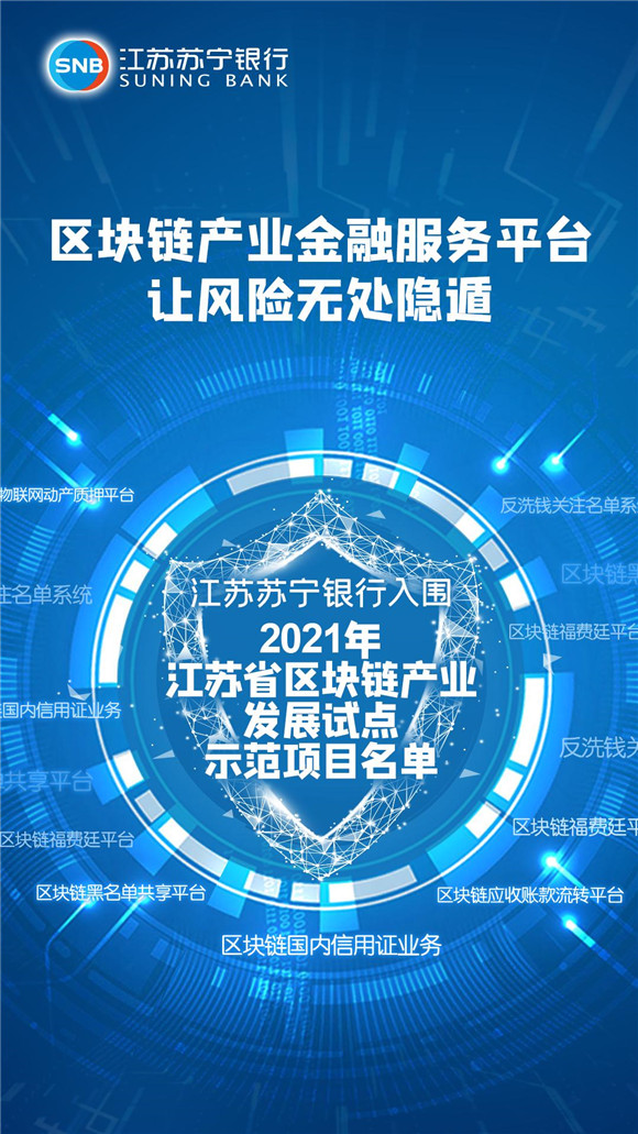 江苏区块链企业名单公示(两批16家链长企业名单公示)